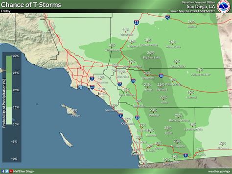 Monsoon weather pattern likely to bring thunderstorms to San Diego